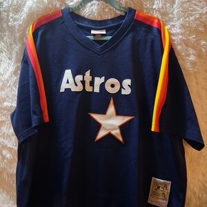 Mitchell & Ness Houston Astros Nolan Ryan Baseball Jersey Size 2XL in